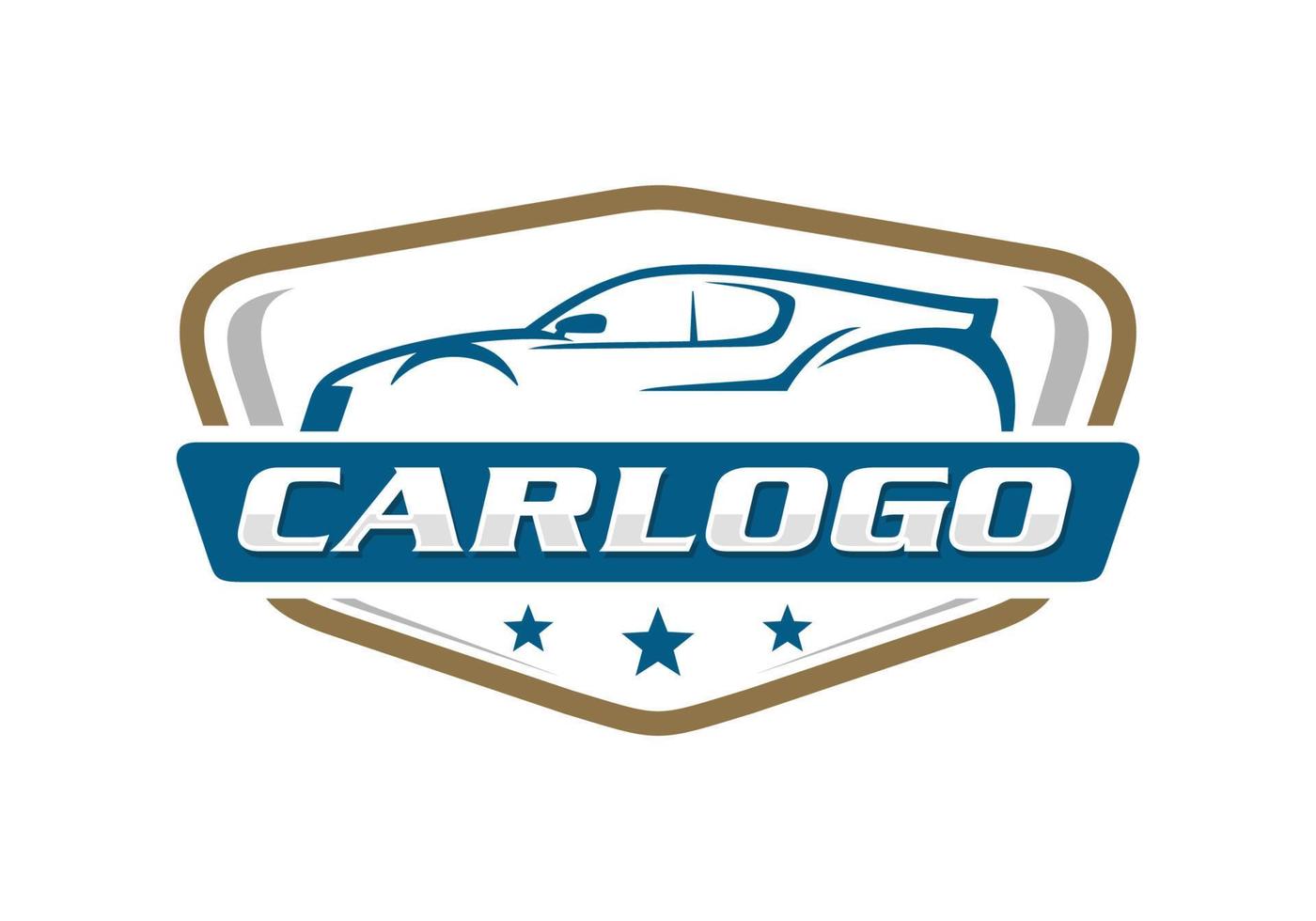 vetor de design de logotipo automotivo de carro