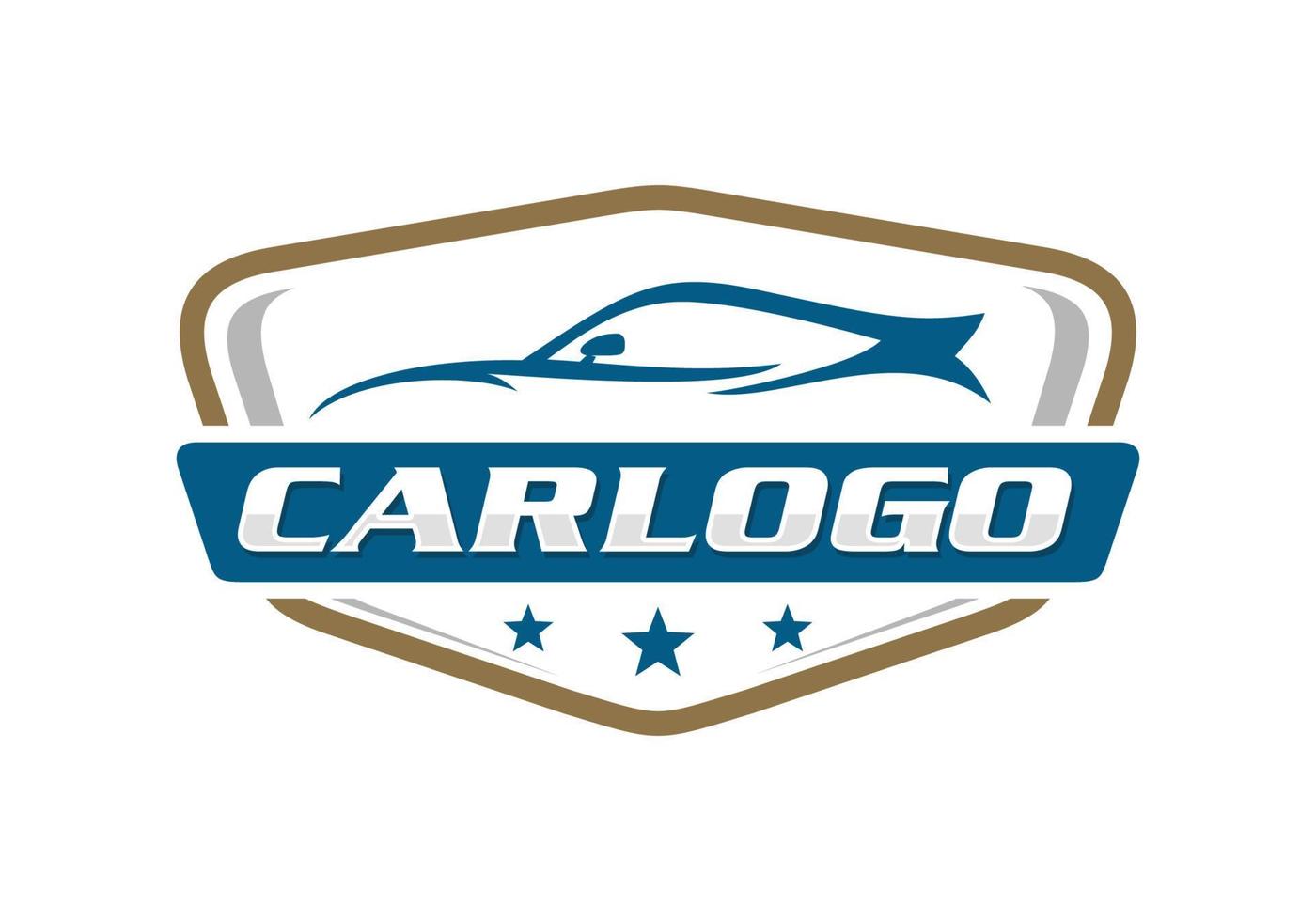 vetor de design de logotipo automotivo de carro