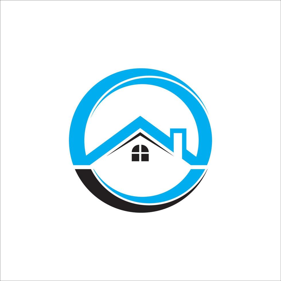 modelo de vetor de logotipo imobiliário