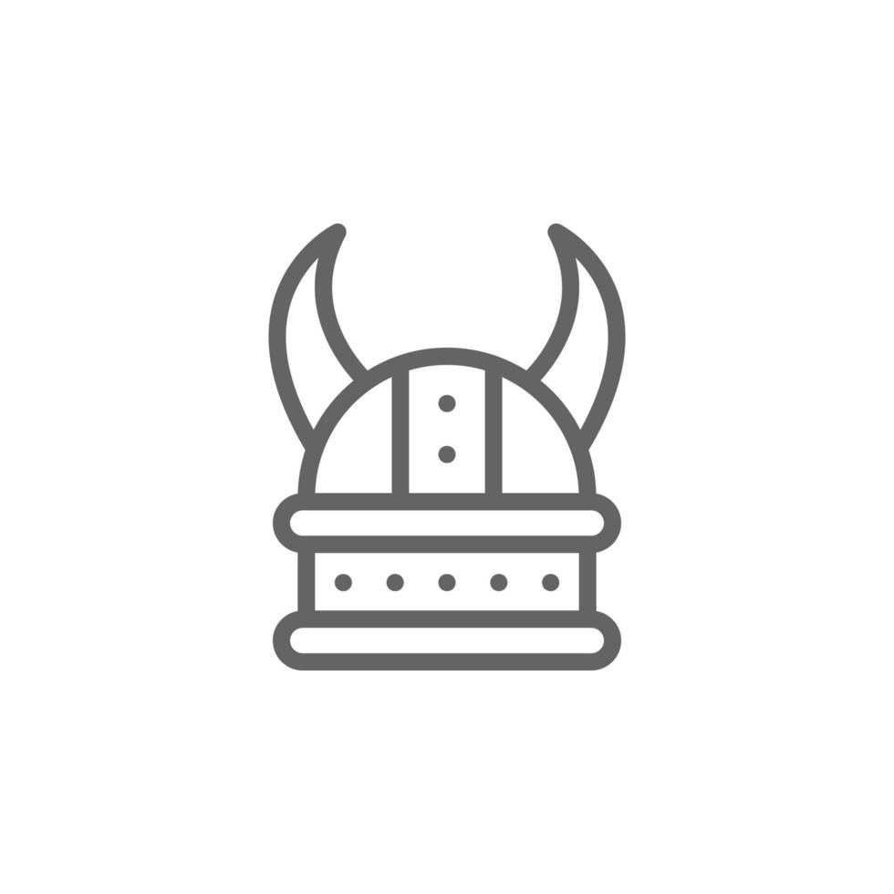 viking, chapéu vetor ícone