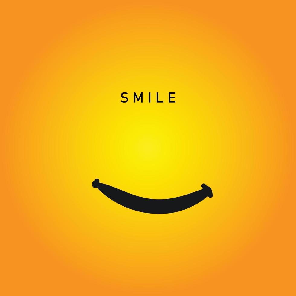 smile icon logo vector template design