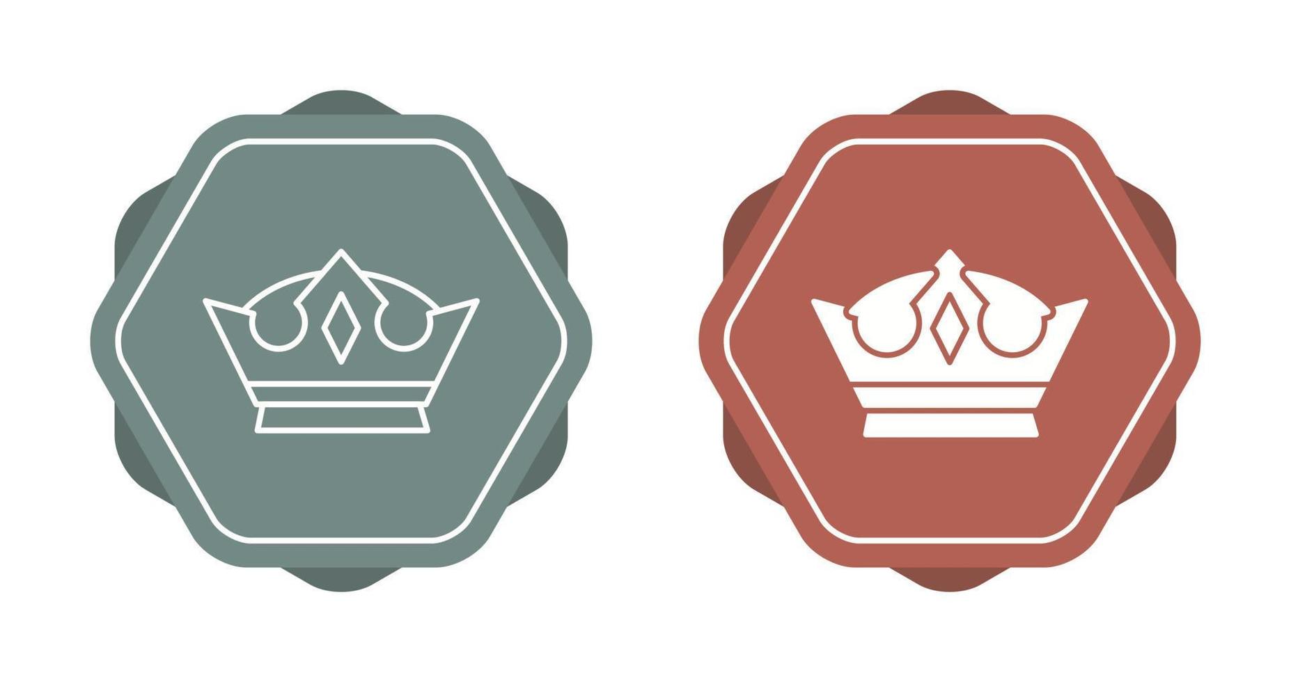 ícone de vetor de coroa