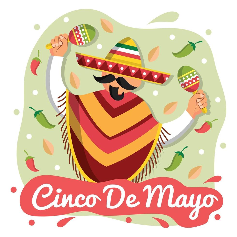 cinco de maio vetor