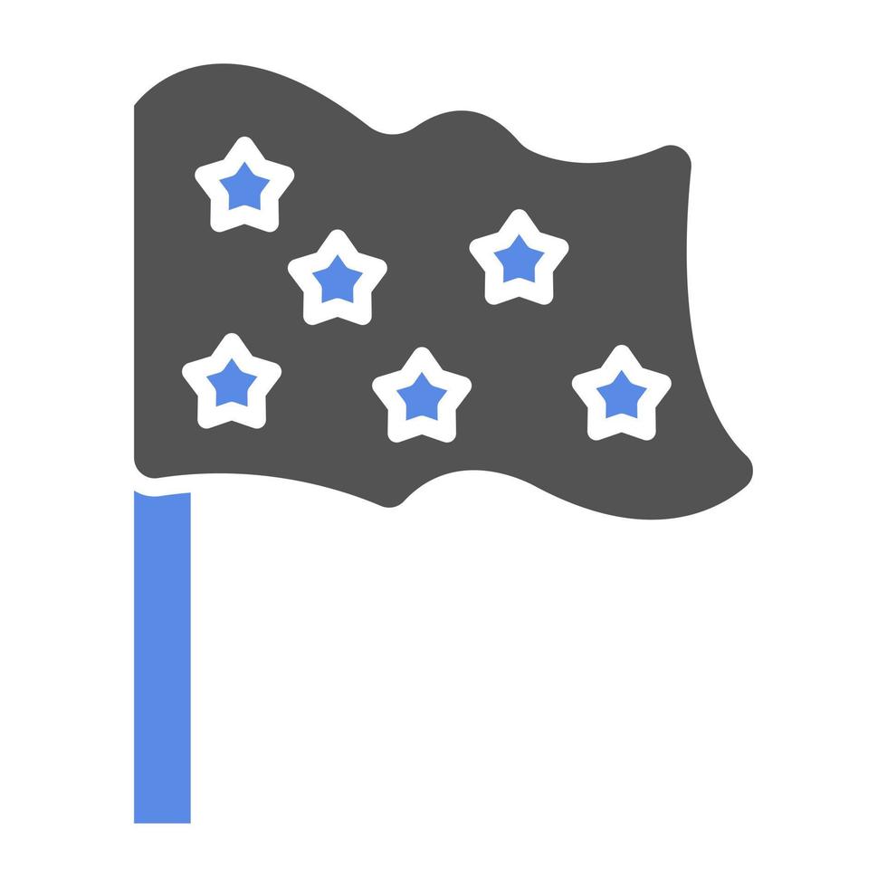 castelo bandeira vetor ícone estilo