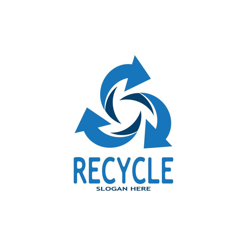 reciclar ícone - reciclando símbolo reuso vetor gráficos logotipo