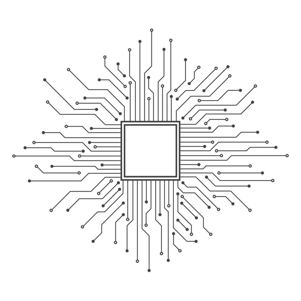 abstrato base digital com textura de placa de circuito de tecnologia. ilustração eletrônica da placa-mãe. comunicação e conceito de engenharia. ilustração vetorial vetor