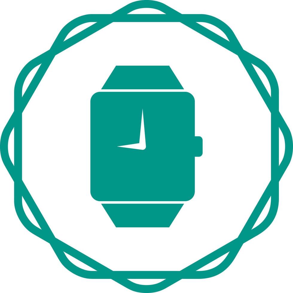 ícone de vetor de relógio elegante
