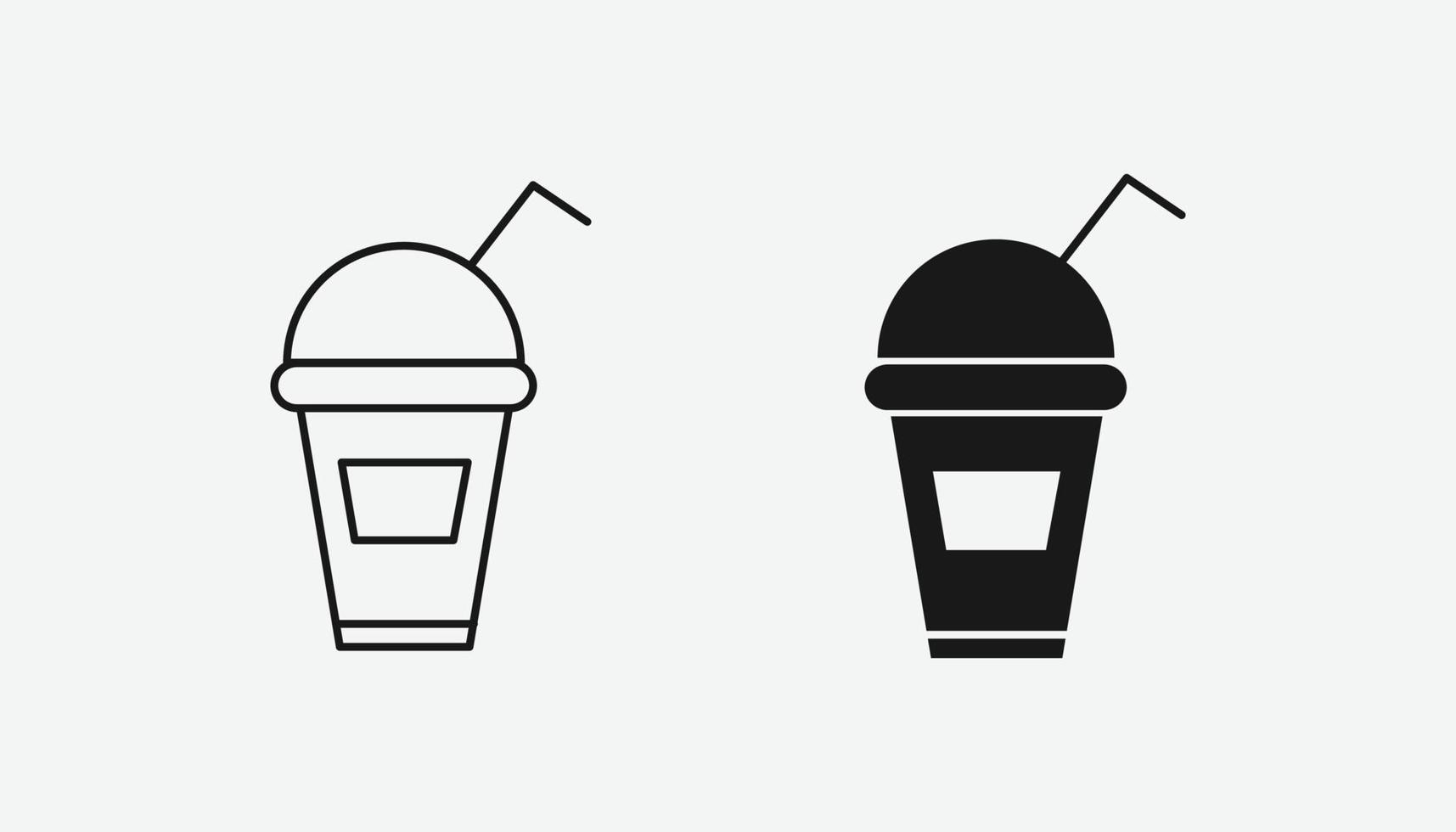 símbolo do ícone de vetor de suco para site e aplicativo móvel