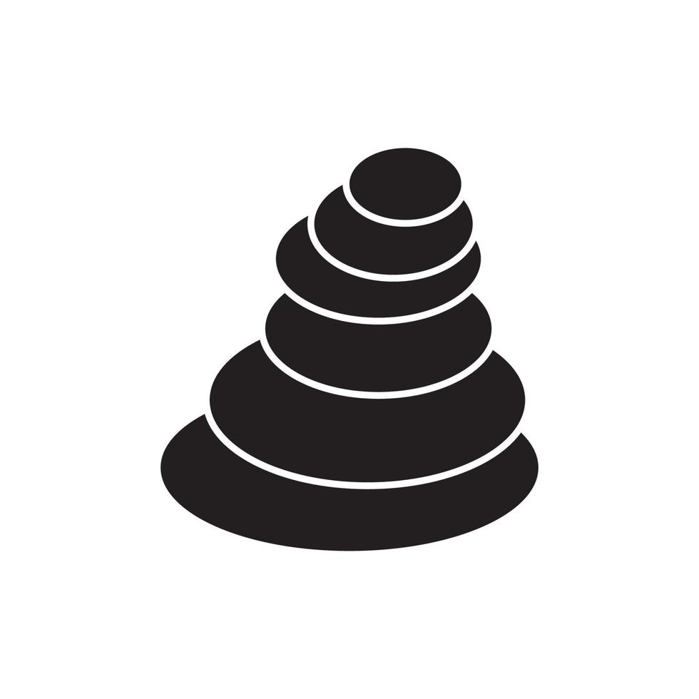 mar Concha logotipo ícone, vetor ilustração modelo Projeto