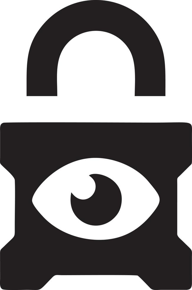trava segurança ícone símbolo vetor imagem. ilustração do a chave seguro Acesso sistema vetor Projeto. eps 10