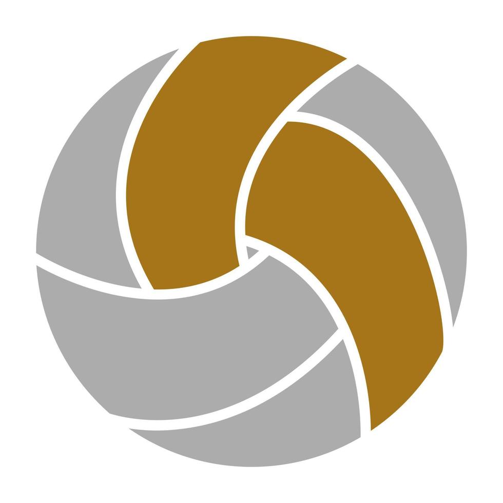 de praia voleibol vetor ícone estilo