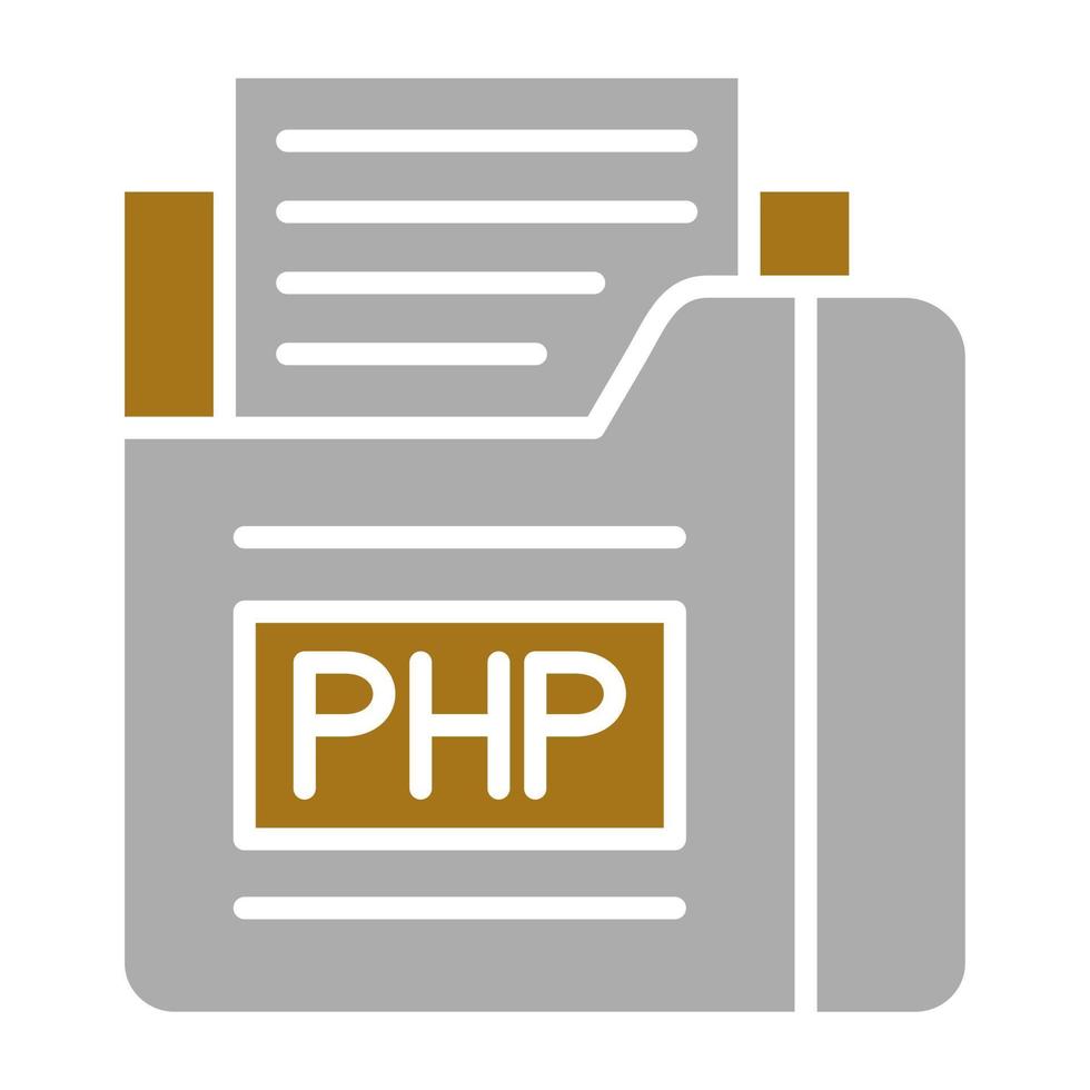 php Arquivo vetor ícone estilo