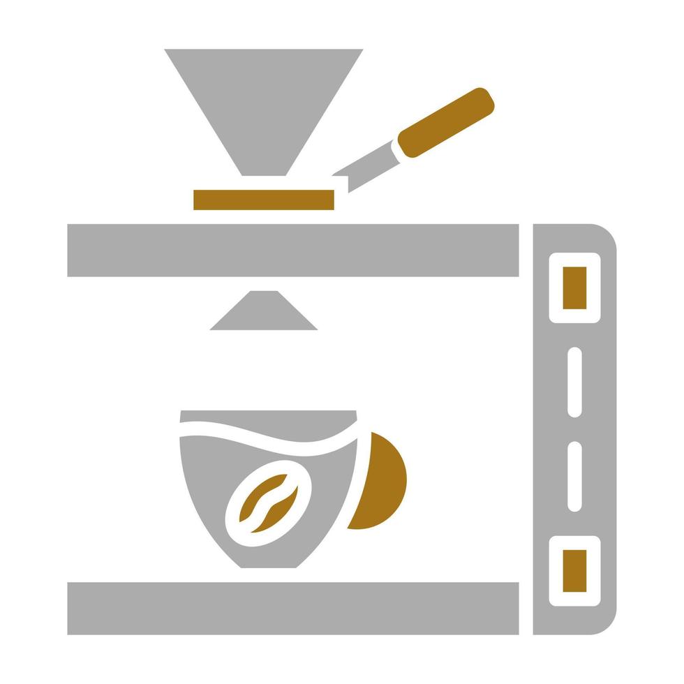 café gotejador vetor ícone estilo