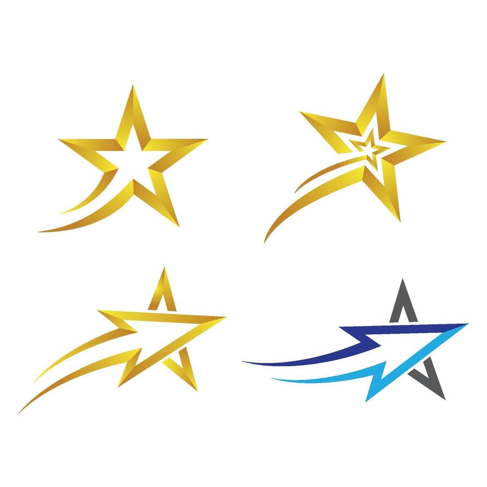 imagens do logotipo da estrela vetor