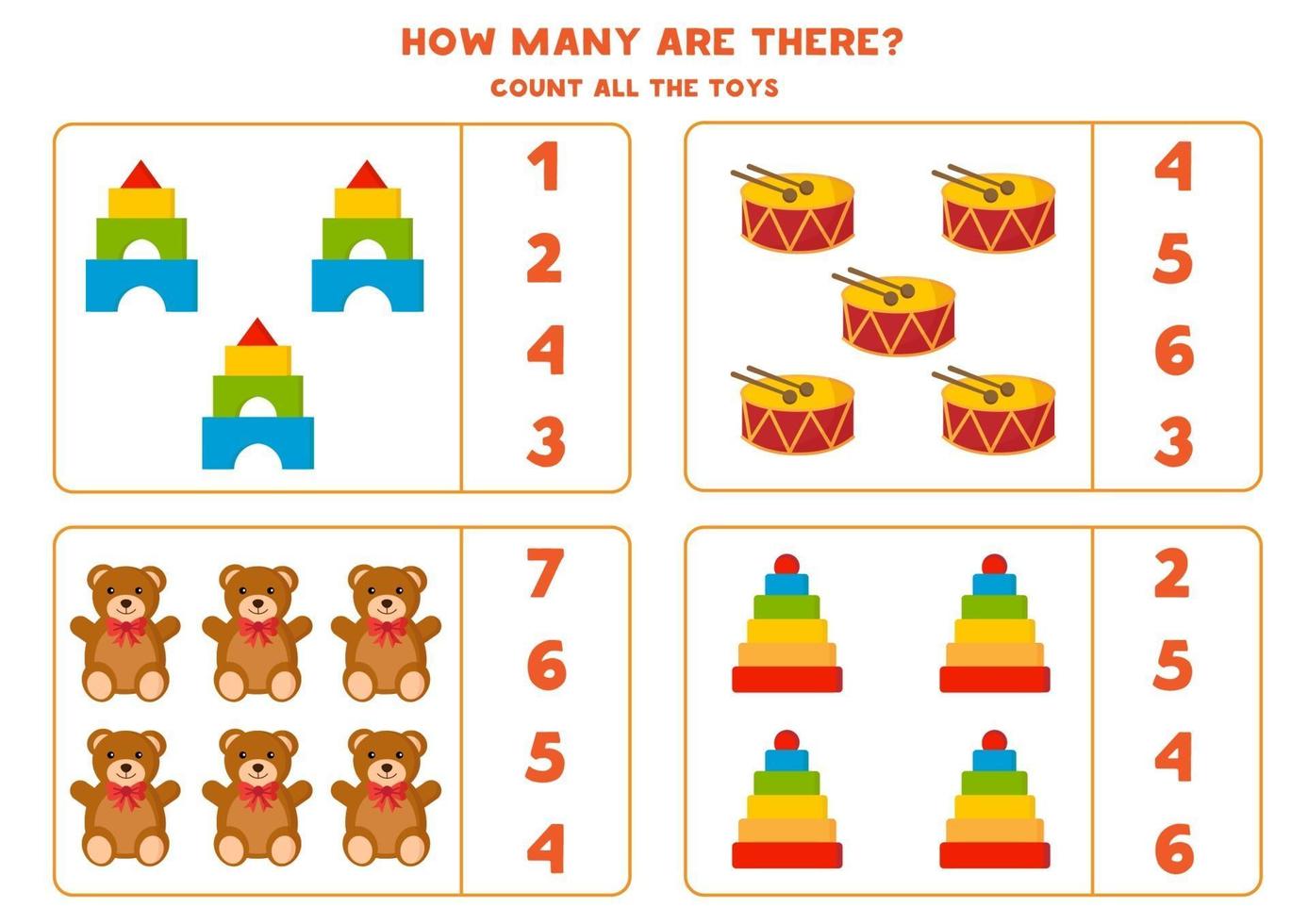 Jogo Educativo Com Crianças Aprendendo Matemática Fácil Matemática Imagem  de Stock - Imagem de conceito, brinquedo: 221336139