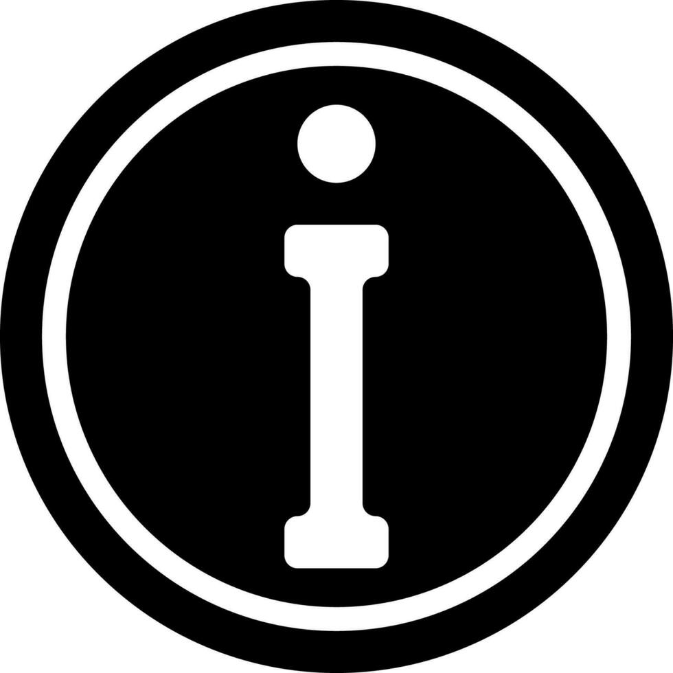 ícone logotipo carta eu, símbolo placa em formação vetor