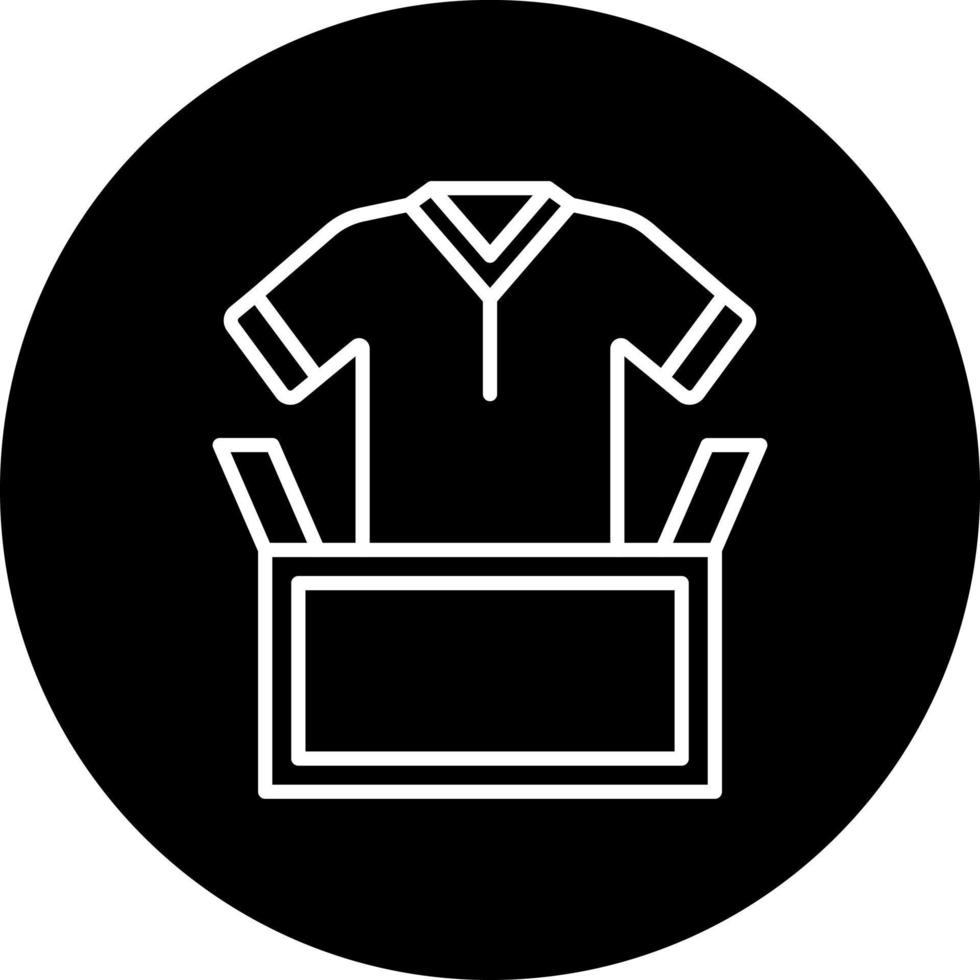 roupas doação vetor ícone estilo