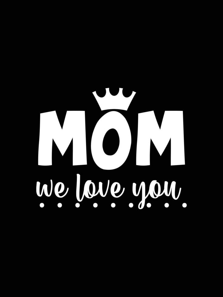 colorida letras mães dia citar feliz mãe camisa vetor tipografia mamãe O amor é camiseta Projeto