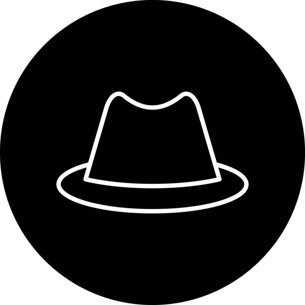 vaqueiro chapéu vetor ícone estilo
