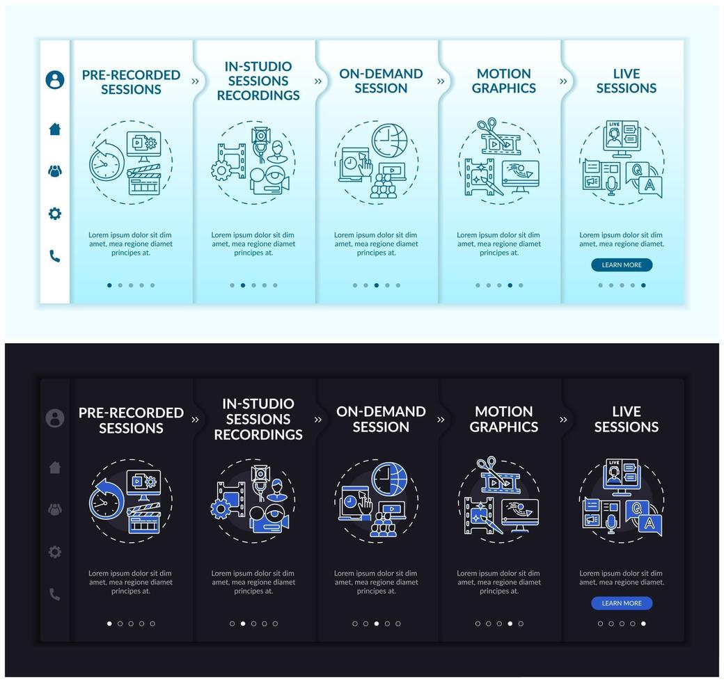 modelo de vetor de integração de conteúdo de coleta on-line