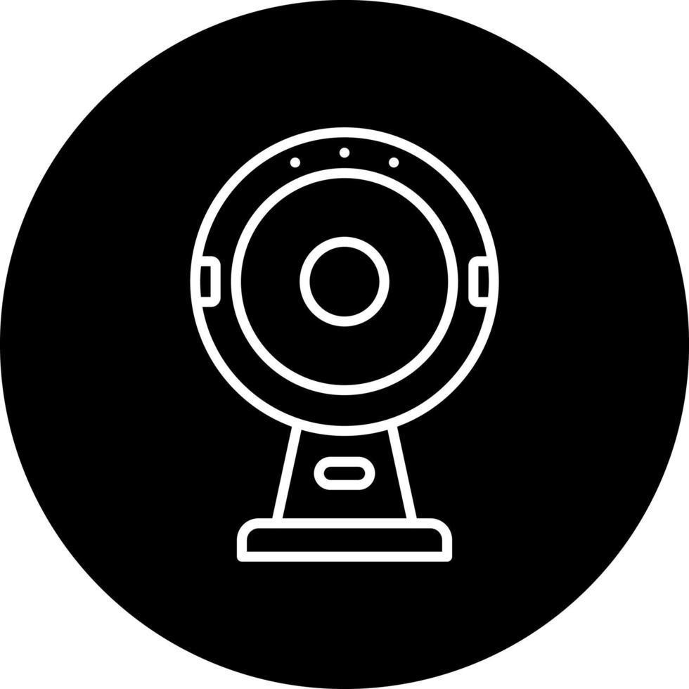 volta Webcam vetor ícone estilo