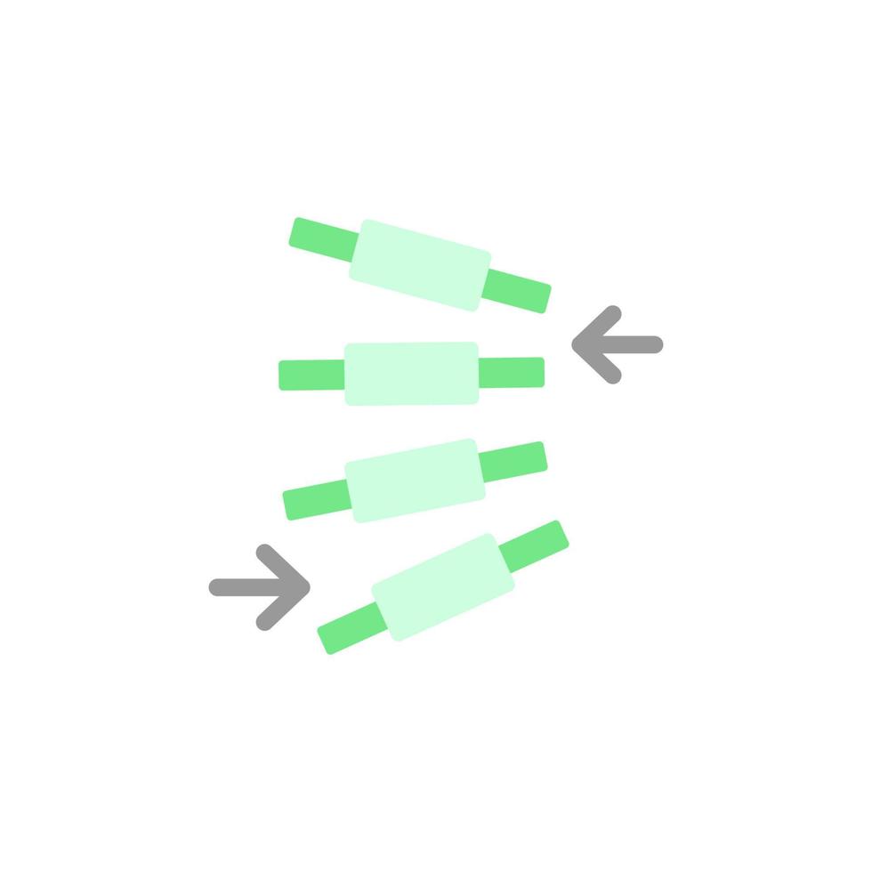 quiropraxia coluna vertebral vetor ícone