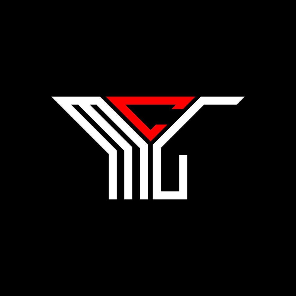 design criativo do logotipo da letra mcl com gráfico vetorial, logotipo simples e moderno mcl. vetor