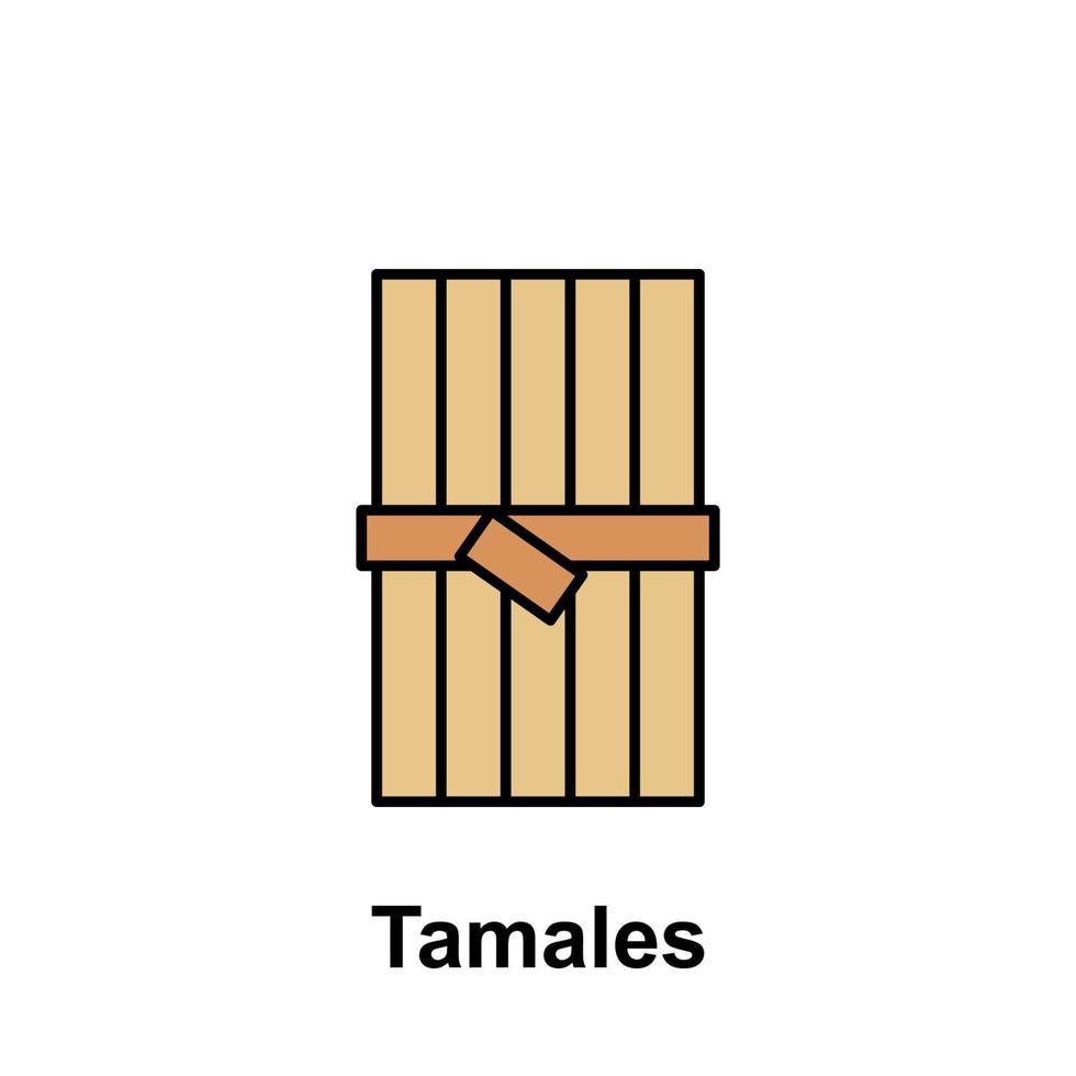 tamales vetor ícone