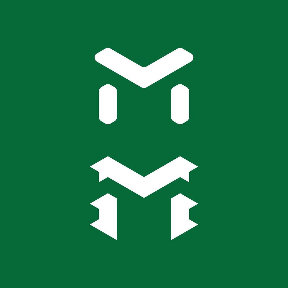 m logotipo , logotipo vetor