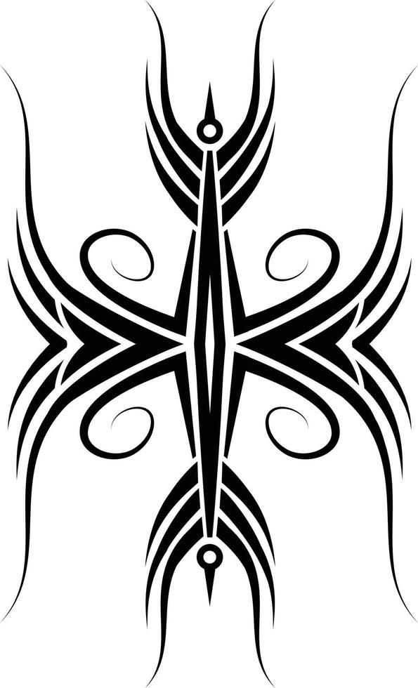 tribal vetor forma dentro .svg, .eps e .ai formatos