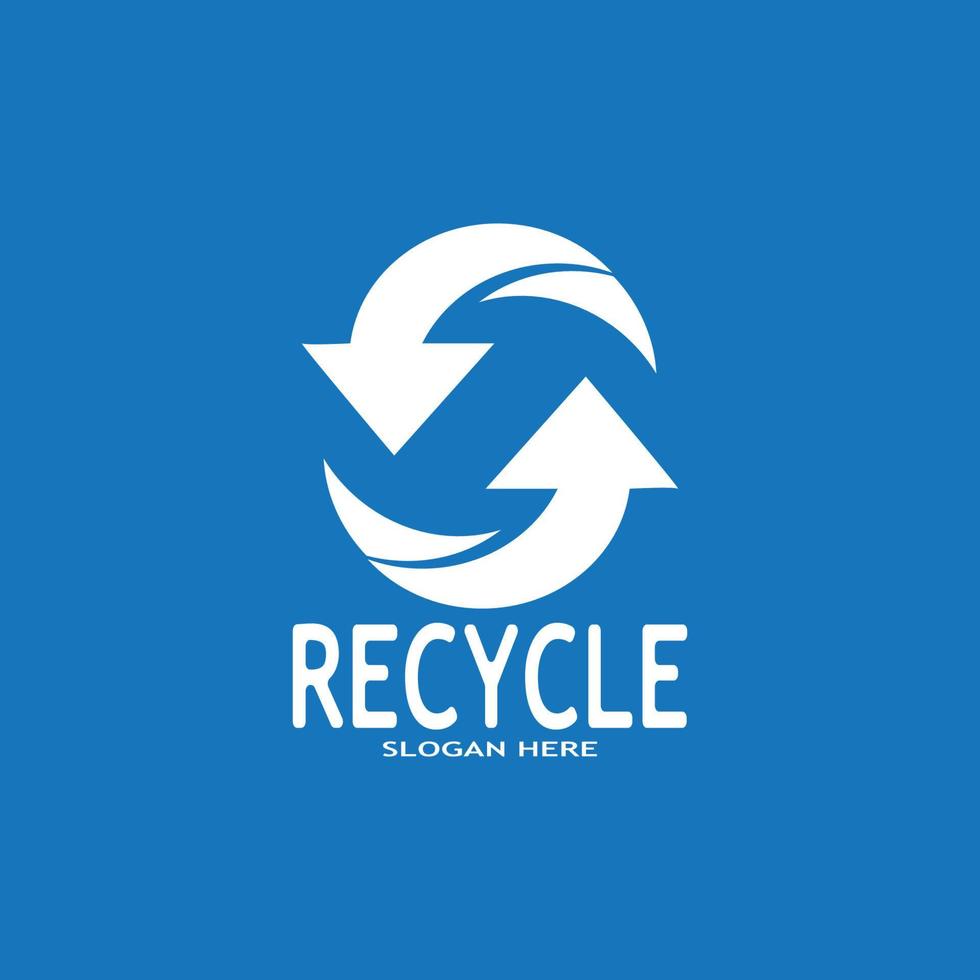 reciclar ícone - reciclando símbolo reuso vetor gráficos logotipo