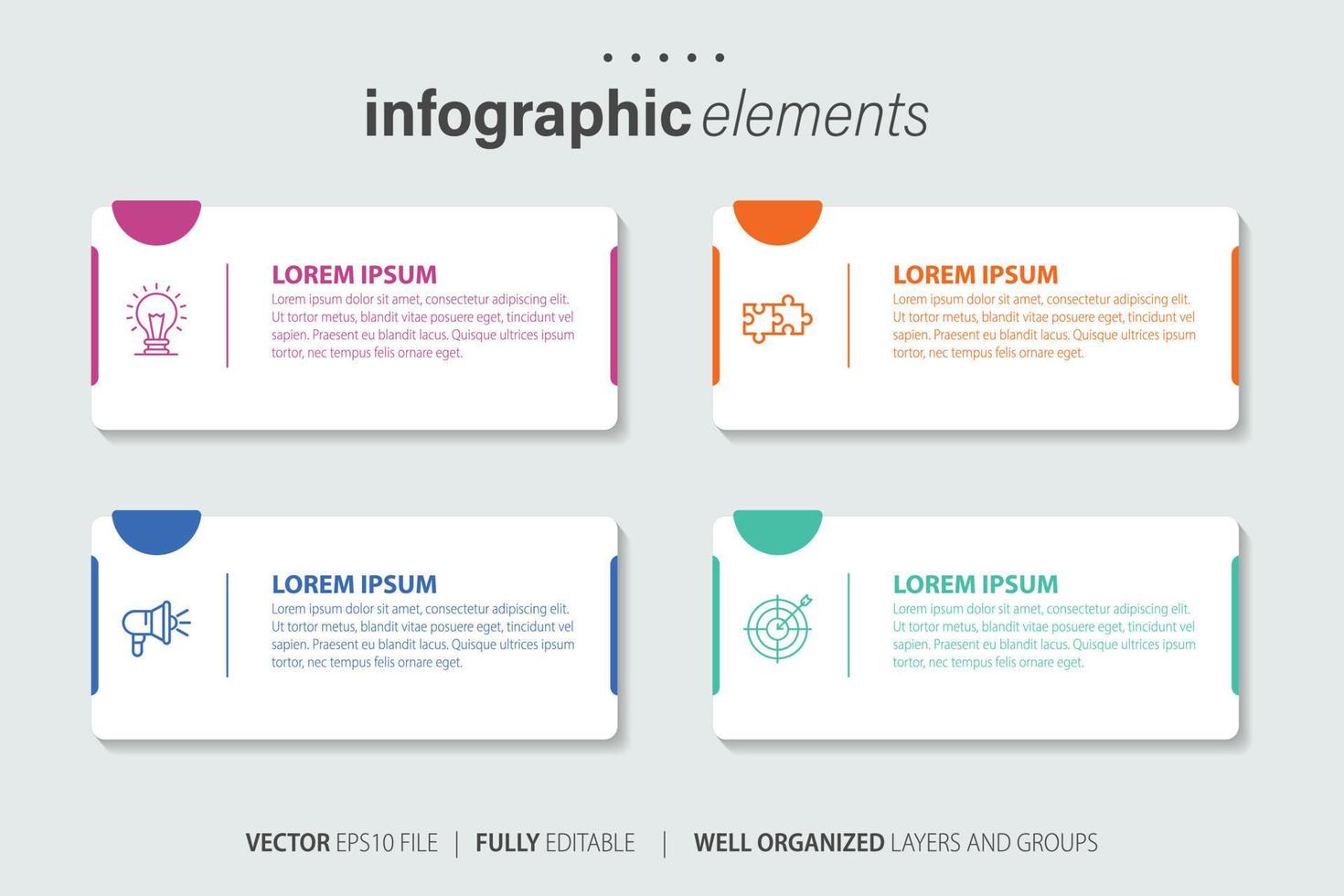 infográfico elementos dados visualização vetor