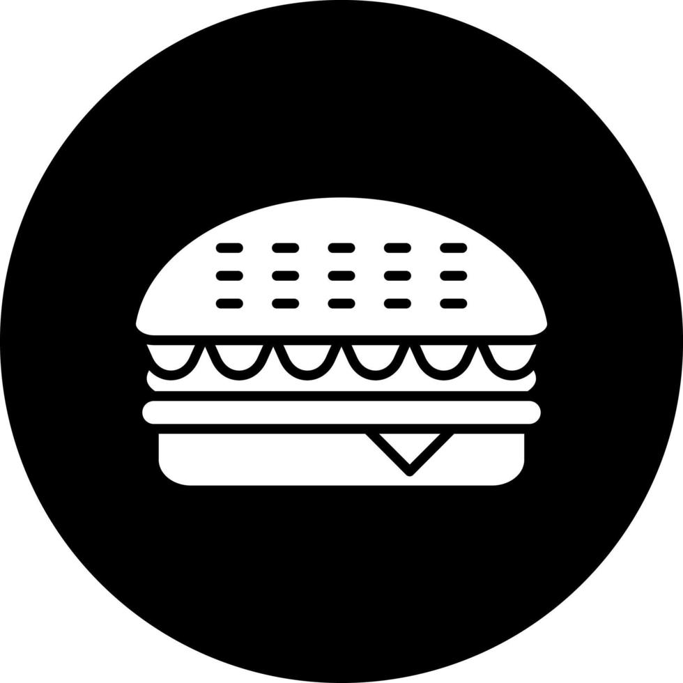 Hamburger vetor ícone estilo