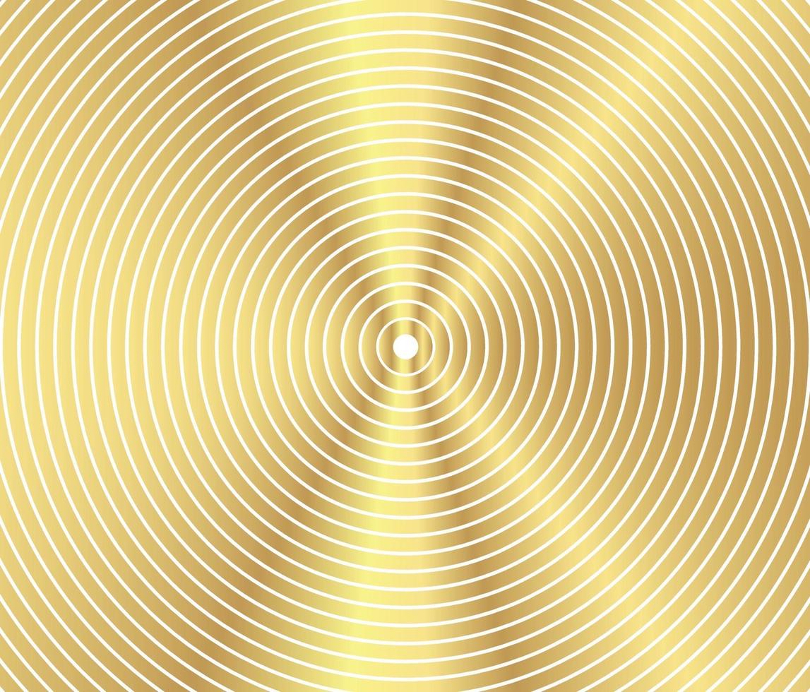 abstrato ouro luxuoso cor vetor círculo fundo de meio-tom. design de padrão de linha retro gradiente, gráfico dourado, decoração moderna para sites, cartazes, banners, vetor modelo eps10