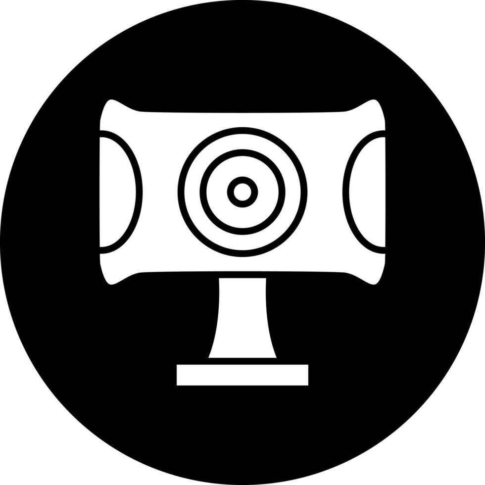 Webcam vetor ícone estilo