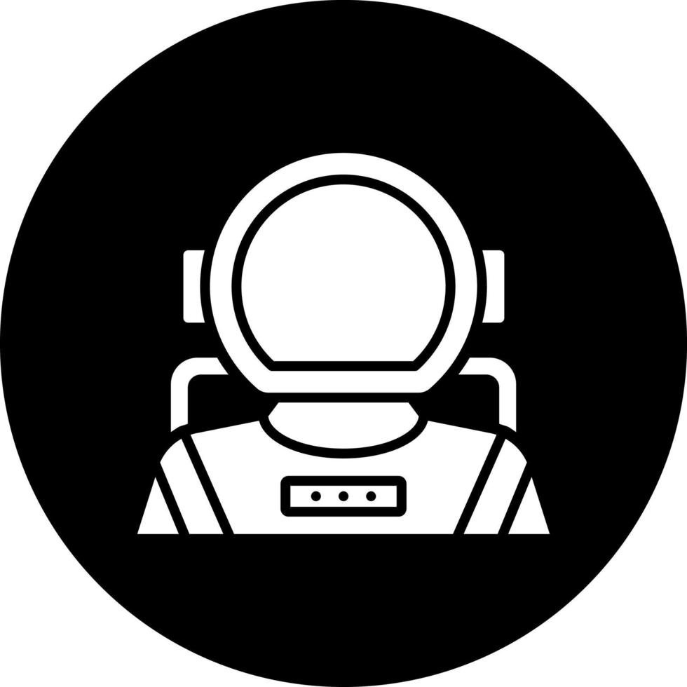 astronauta vetor ícone estilo