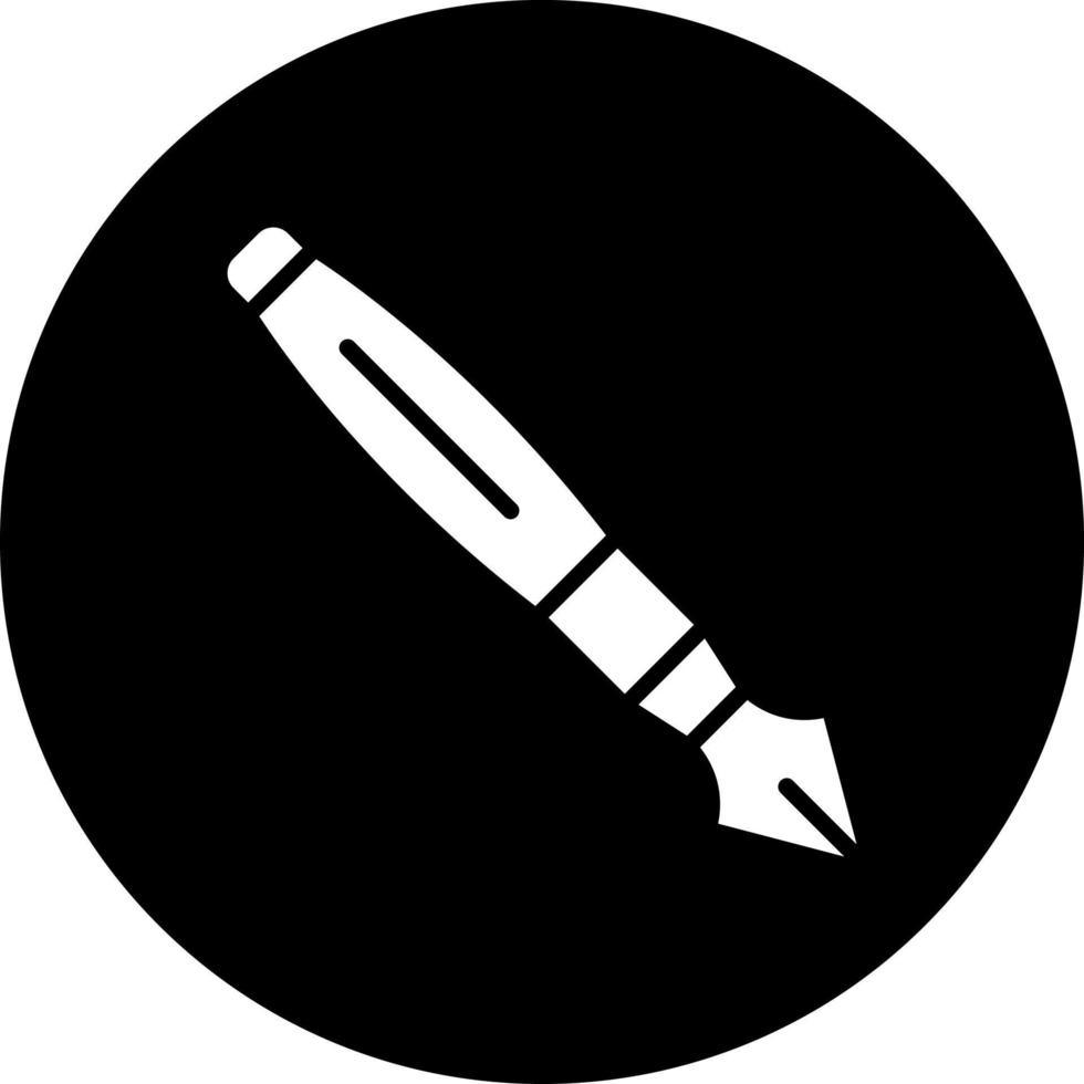 caneta vetor ícone estilo