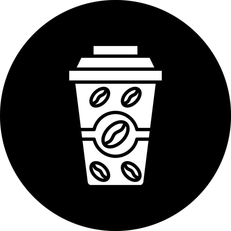 café copo vetor ícone estilo