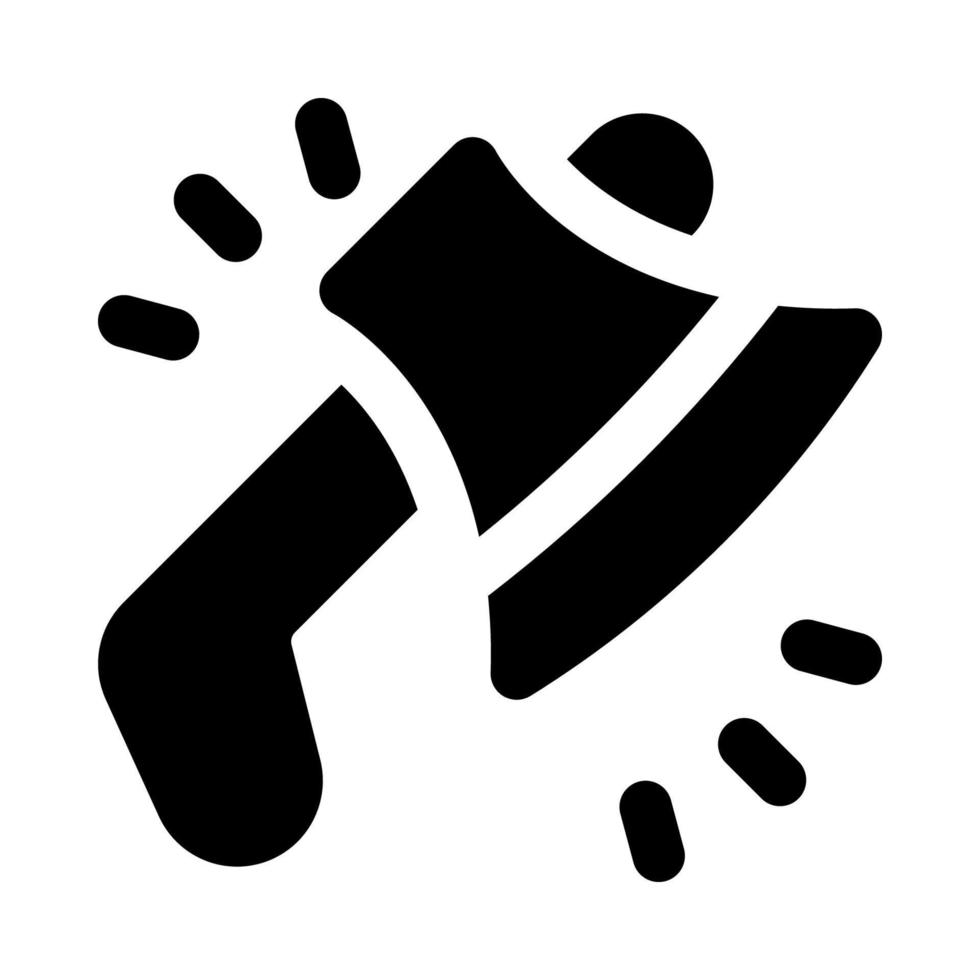 ícone de machado para seu site, celular, apresentação e design de logotipo. vetor