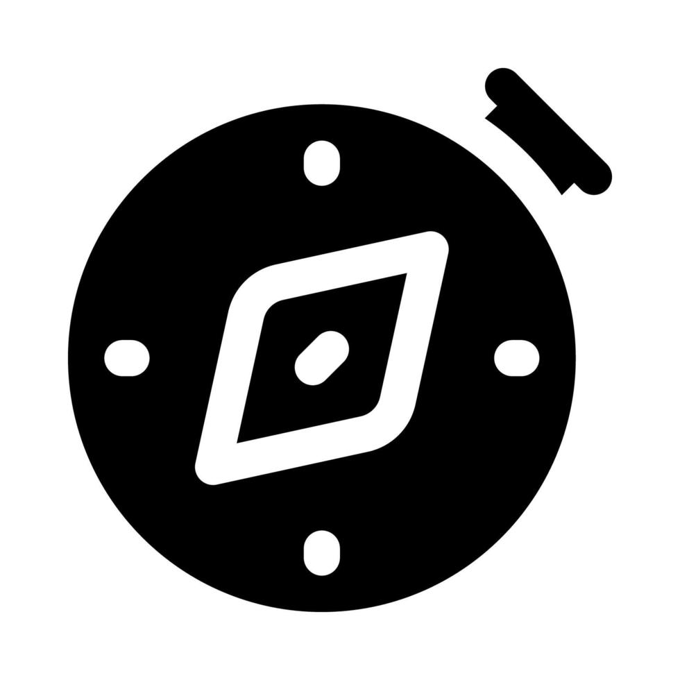 ícone de bússola para seu site, celular, apresentação e design de logotipo. vetor
