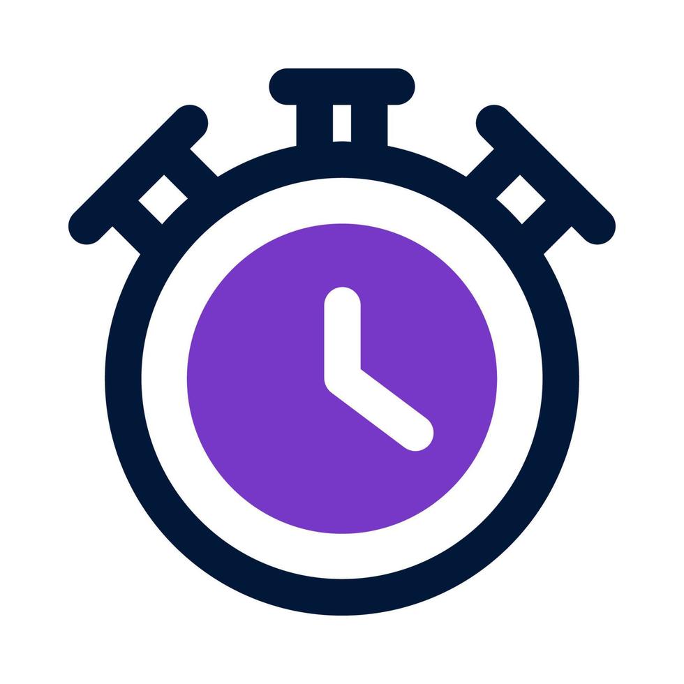 ícone de despertador para seu site, celular, apresentação e design de logotipo. vetor