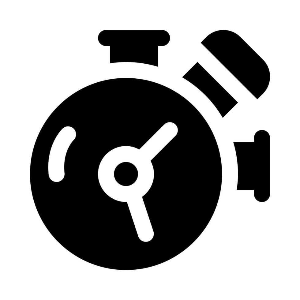 ícone de cronômetro para seu site, celular, apresentação e design de logotipo. vetor