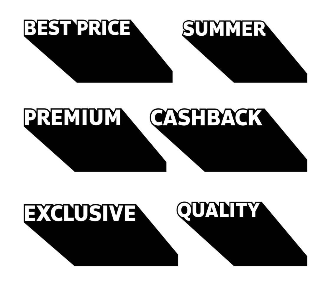 pop-up black friday sale shop promoção tag design para marketing vetor