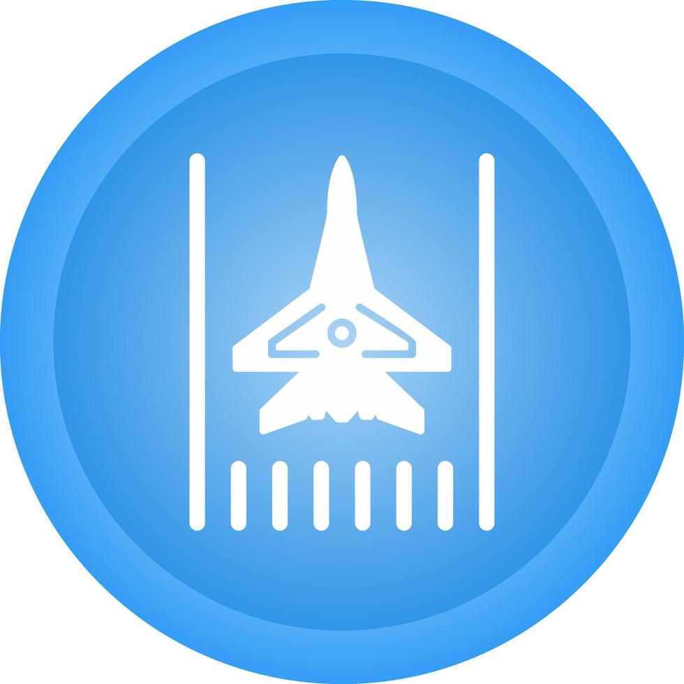 ícone de vetor de base aérea