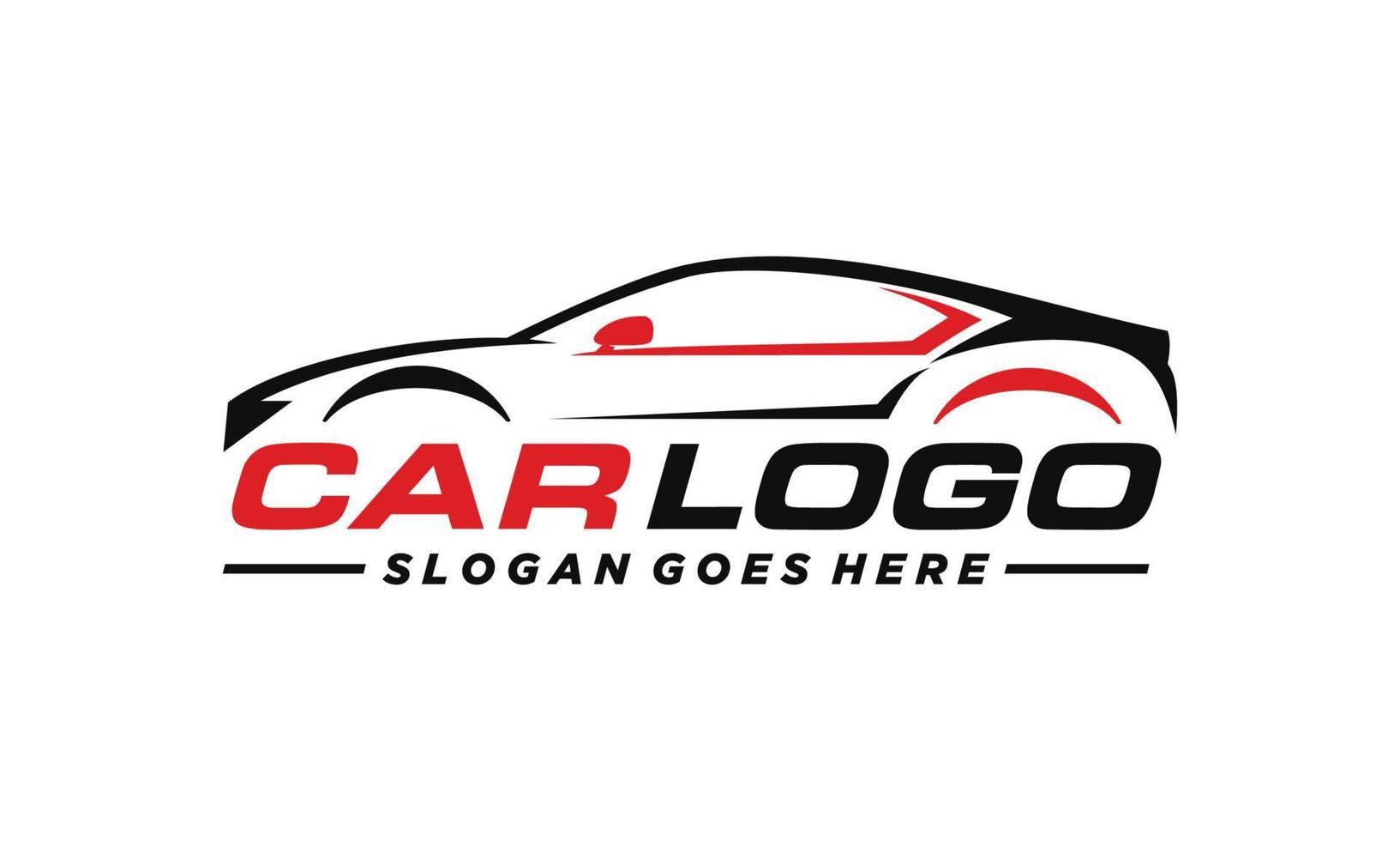 vetor de design de logotipo automotivo de carro