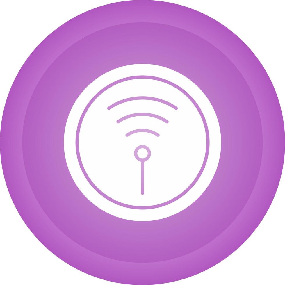 ícone de vetor de sinal wifi