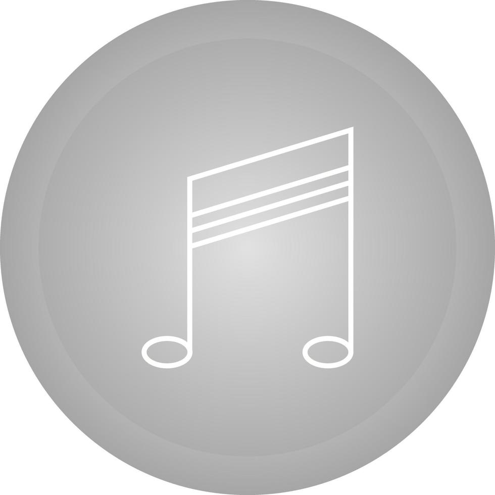 ícone de vetor de música