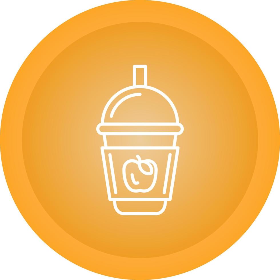 ícone de vetor de smoothie