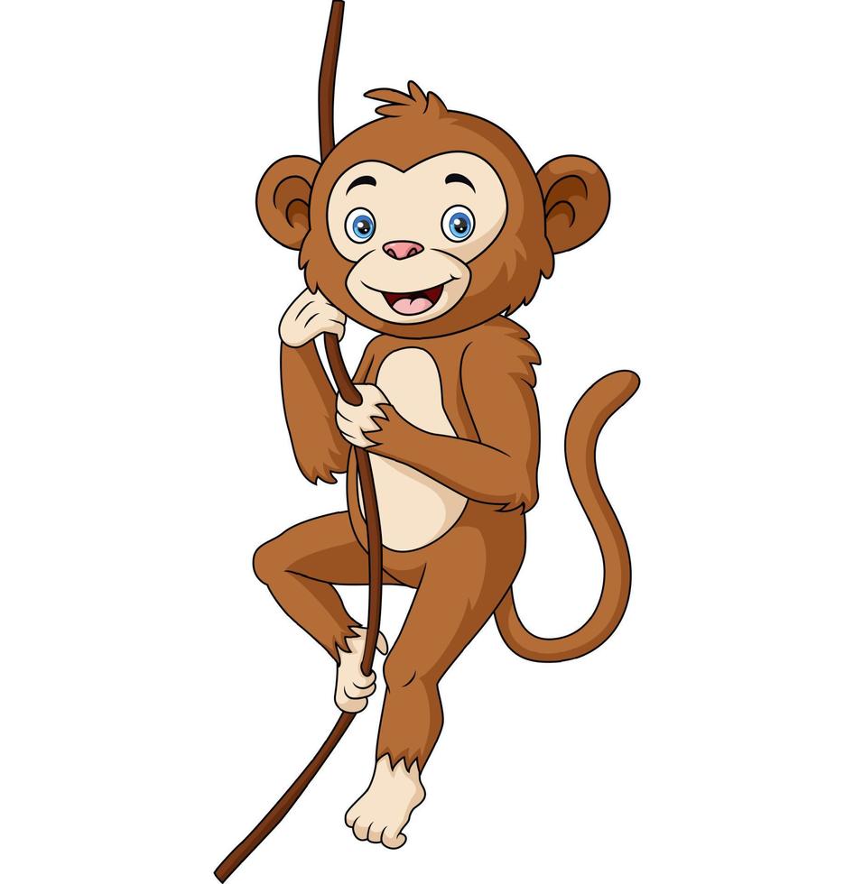 macaco na arte de linha de moto 14848360 Vetor no Vecteezy