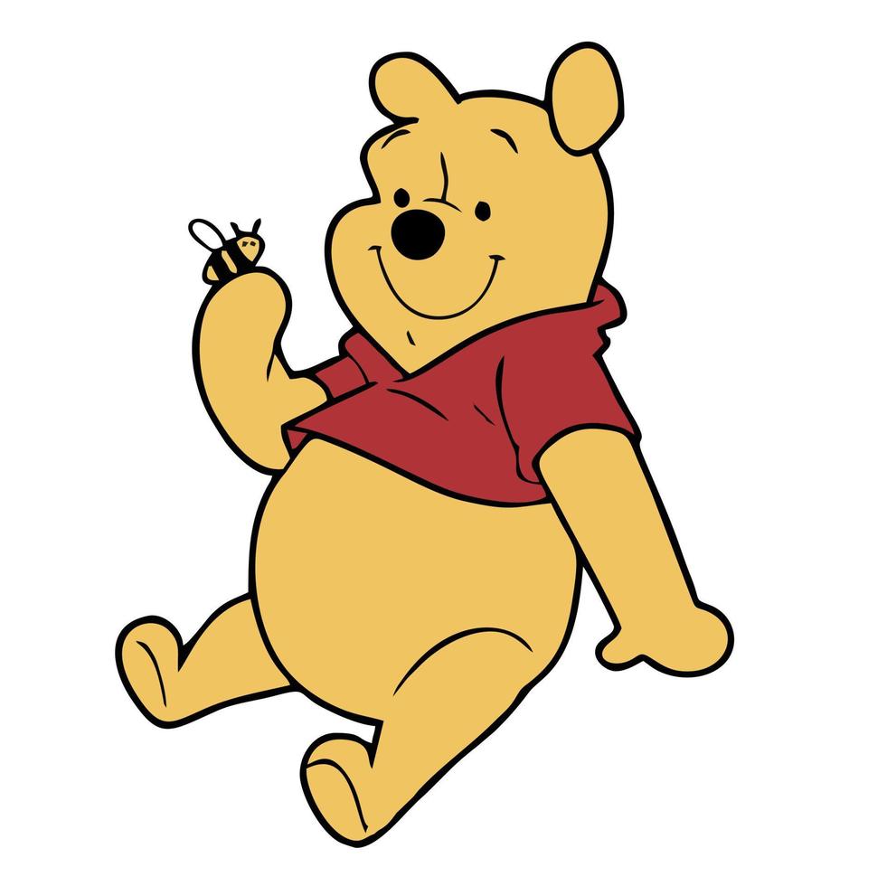 ursinho Pooh vetor